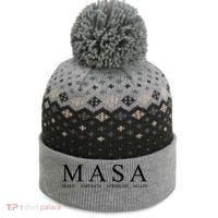 MASA Make America Straight Again The Baniff Cuffed Pom Beanie thumb 0