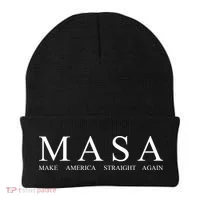 MASA Make America Straight Again Beanie thumb 0
