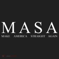MASA Make America Straight Again Golf Towel thumb 3