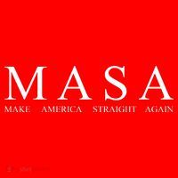 MASA Make America Straight Again Coaster thumb 2