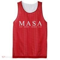 MASA Make America Straight Again Mesh Reversible Basketball Jersey Tank thumb 0