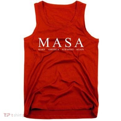 MASA Make America Straight Again Tank Top