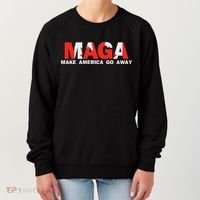 Maga Make America Go Away Canada Support Women's Sweatshirt thumb 0