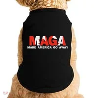 Maga Make America Go Away Canada Support Doggie Tank thumb 0