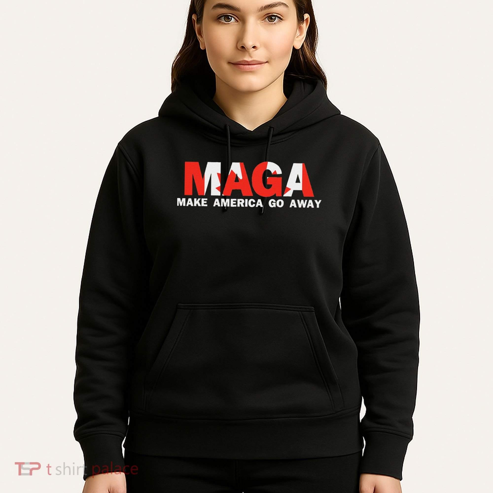 Maga Make America Go Away Canada Support Hoodie