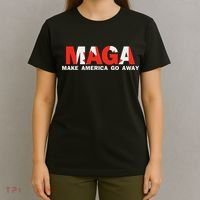 Maga Make America Go Away Canada Support T-Shirt thumb 4