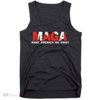 Maga Make America Go Away Canada Support Tank Top thumb 0
