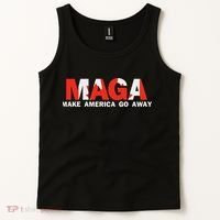 Maga Make America Go Away Canada Support Tank Top thumb 2