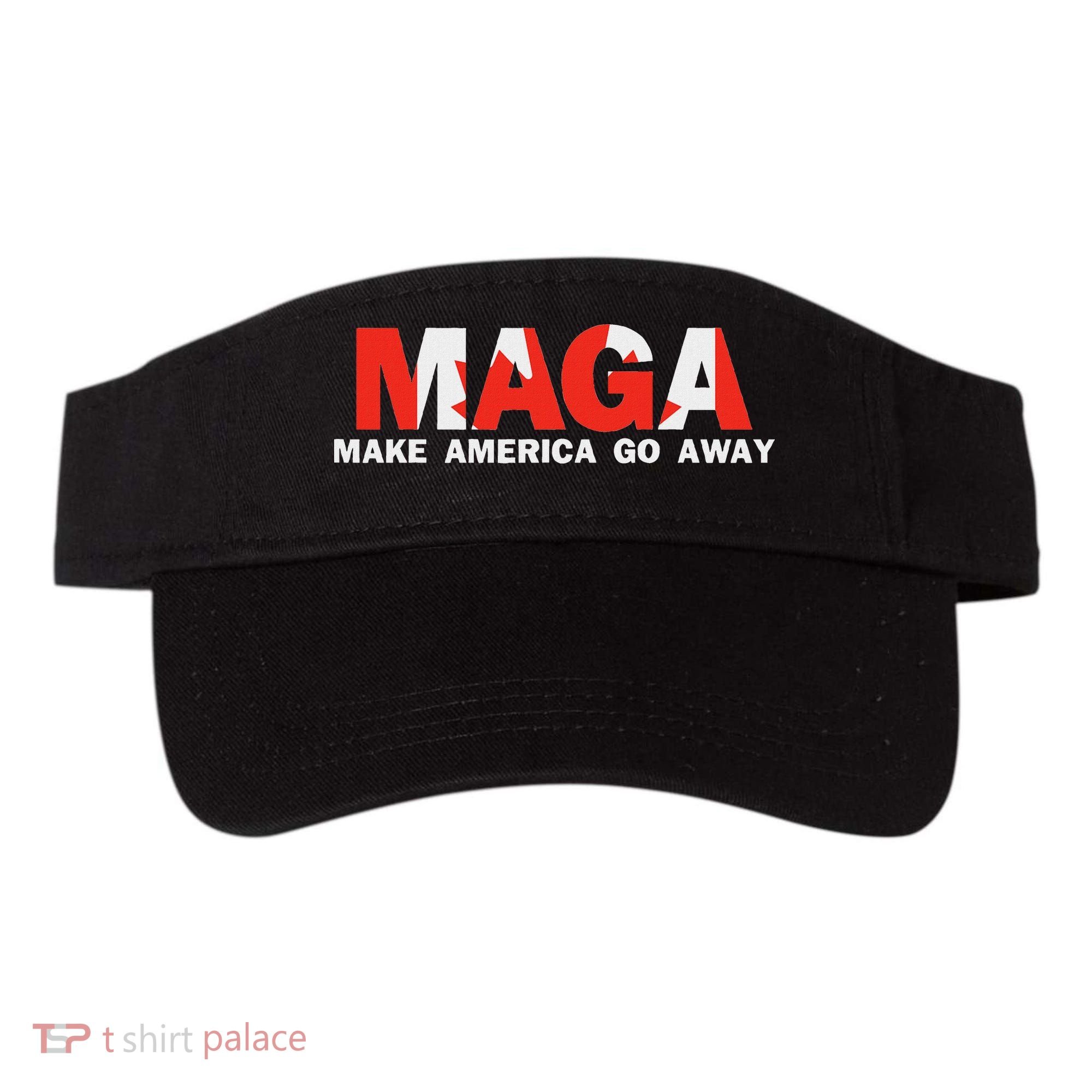 Maga Make America Go Away Canada Support Visor