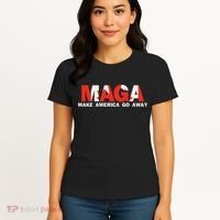 Maga Make America Go Away Canada Support Women's T-Shirt thumb 4