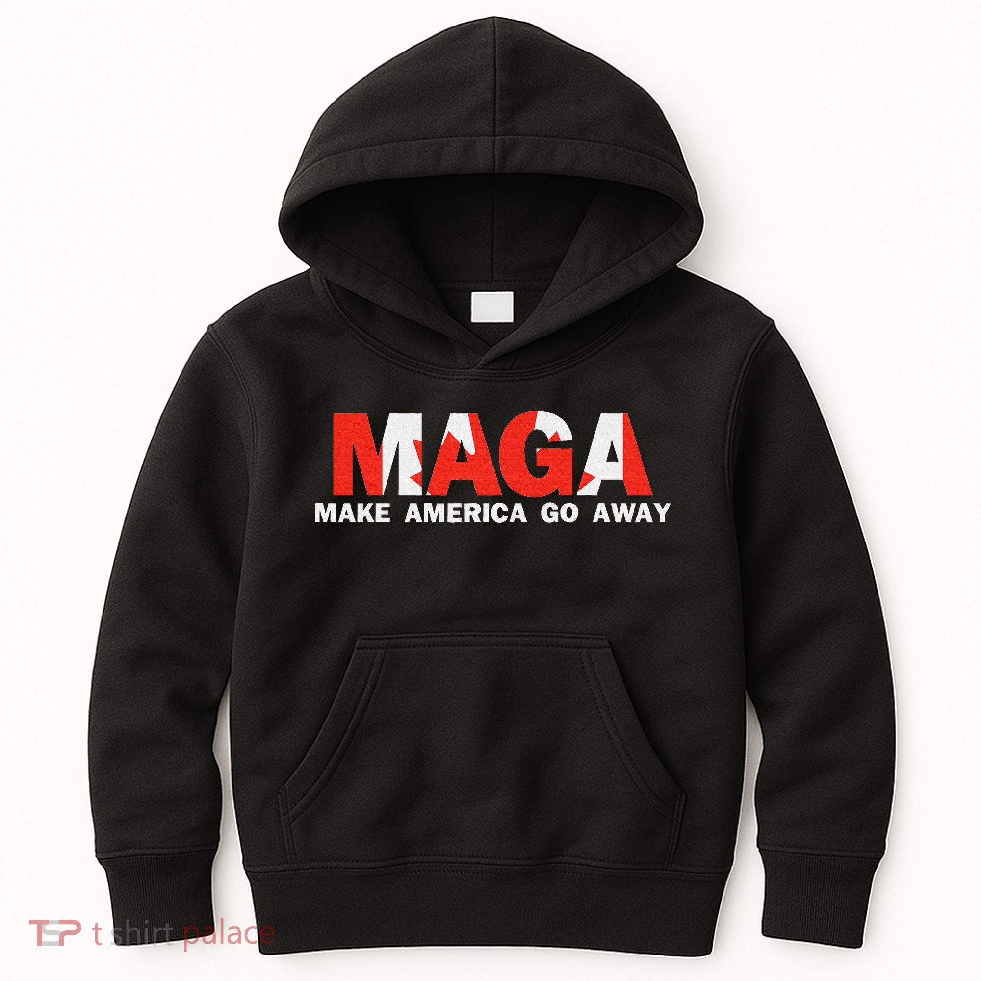 Maga Make America Go Away Canada Support Kids Hoodie