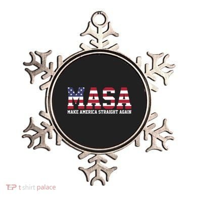 MASA Make America Straight Again USA Flag Ornament