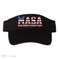 MASA Make America Straight Again USA Flag Visor thumb 0