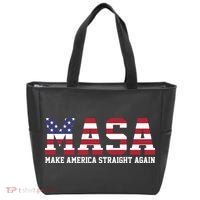 MASA Make America Straight Again USA Flag Tote Bag thumb 0