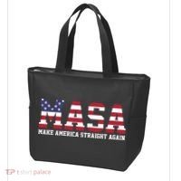 MASA Make America Straight Again USA Flag Tote Bag thumb 3