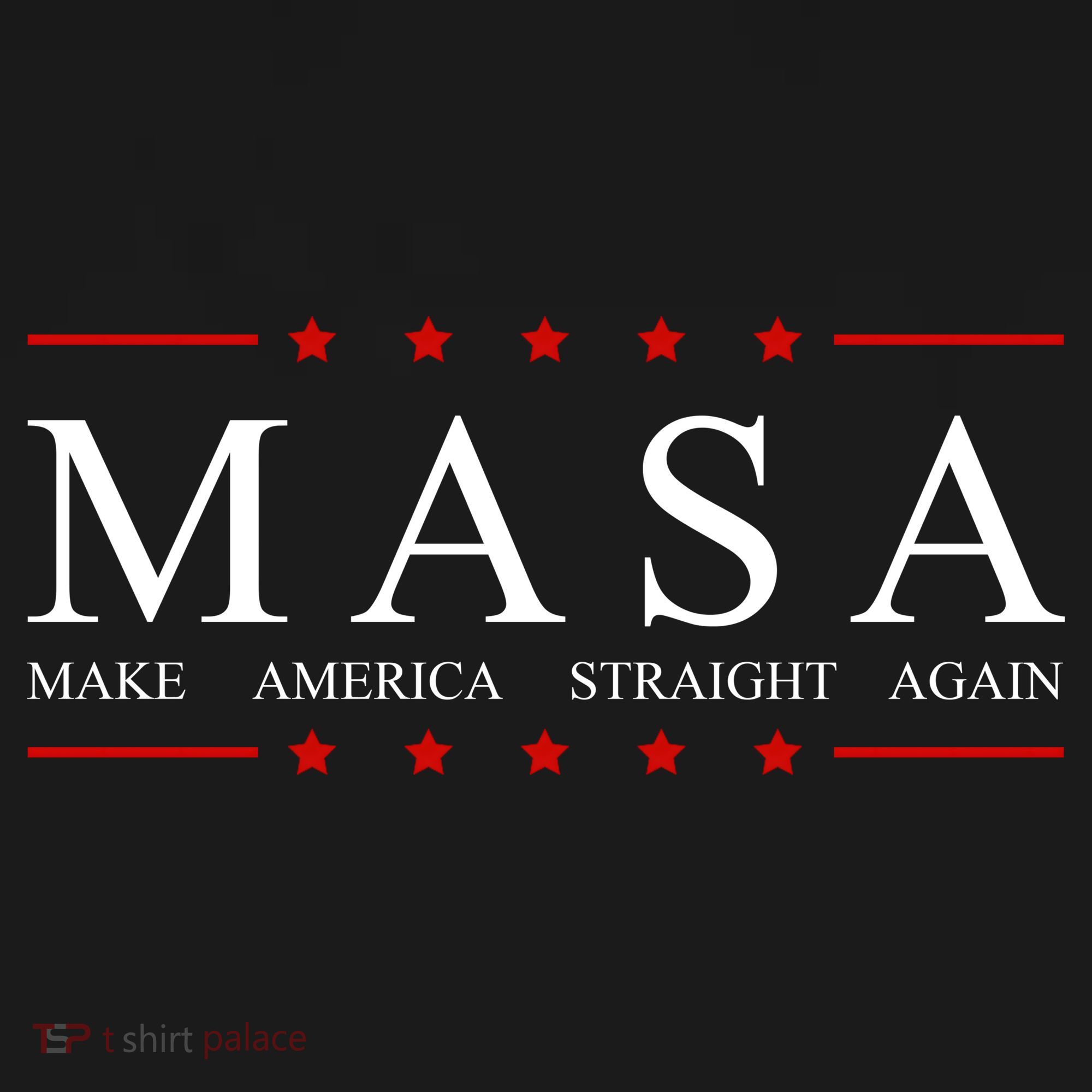 MASA Make America Straight Again Logo Backpack