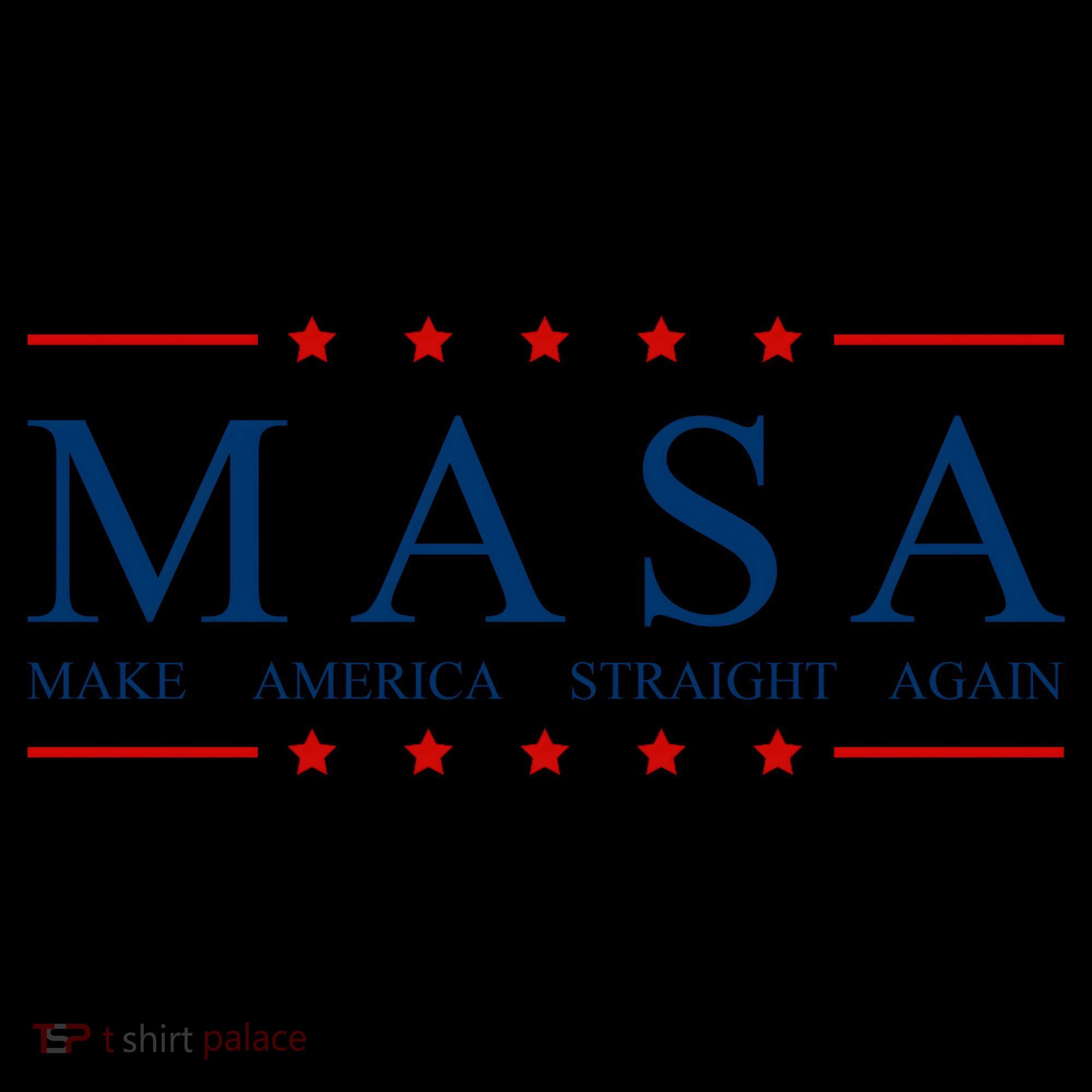 MASA Make America Straight Again Logo Coffee Mug