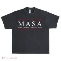 MASA Make America Straight Again Logo Urban Oversized Heavyweight T-Shirt thumb 0