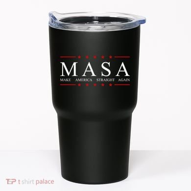 MASA Make America Straight Again Logo Tumbler