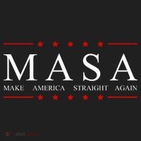 MASA Make America Straight Again Logo Tumbler thumb 3