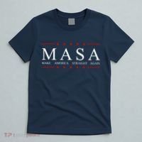MASA Make America Straight Again Logo T-Shirt thumb 5