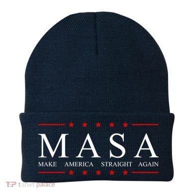 MASA Make America Straight Again Logo Beanie