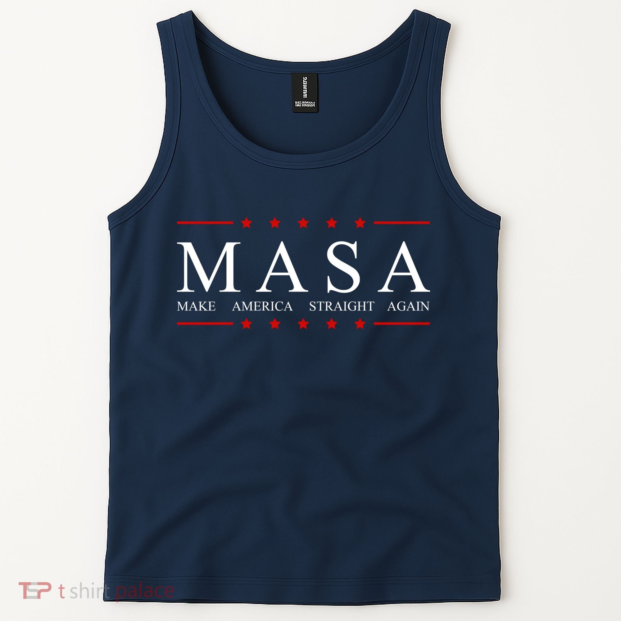 MASA Make America Straight Again Logo Tank Top