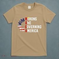 Maga Morons Are Governing America Anti Trump Vintage Quote T-Shirt thumb 5
