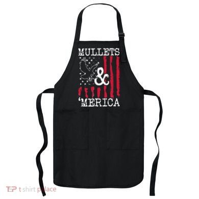 MULLET MULLETS AND MERICA MEN GIFT Apron