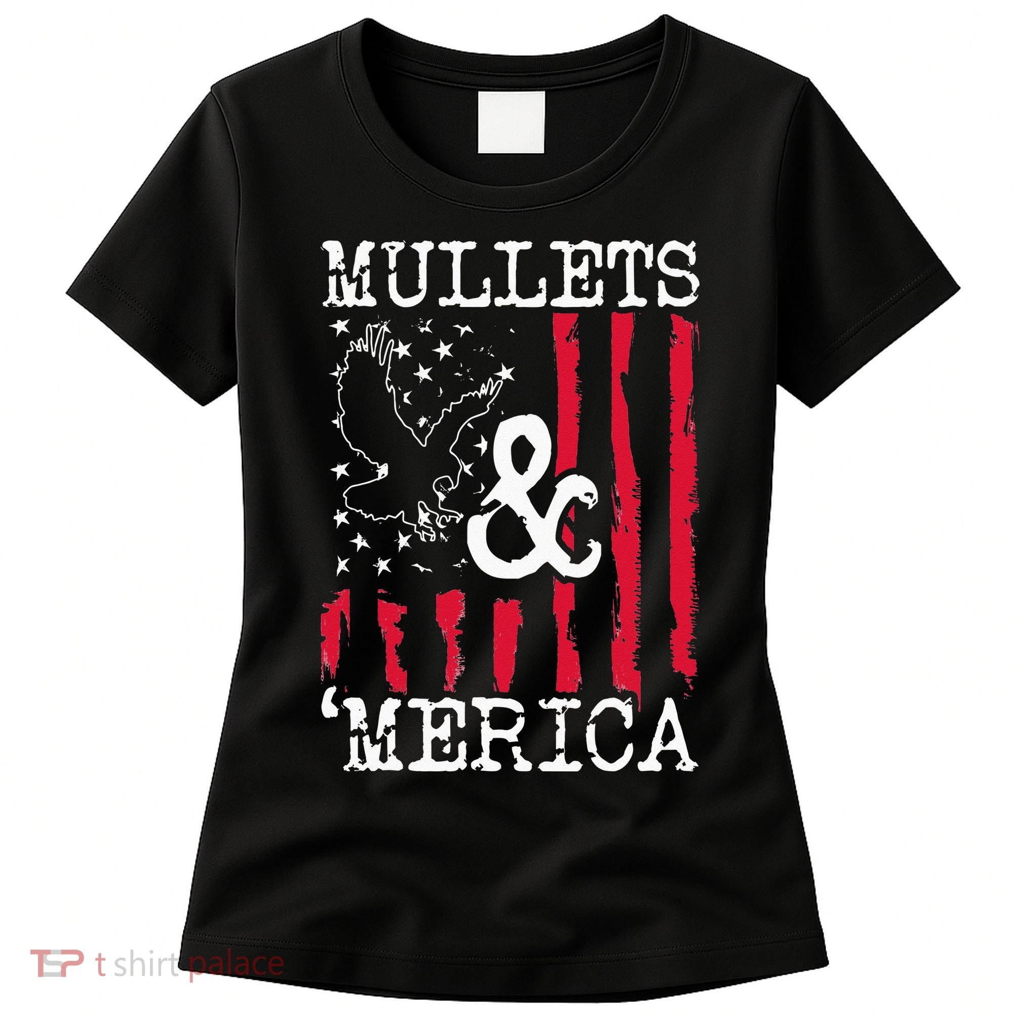 MULLET MULLETS AND MERICA MEN GIFT Women's T-Shirt