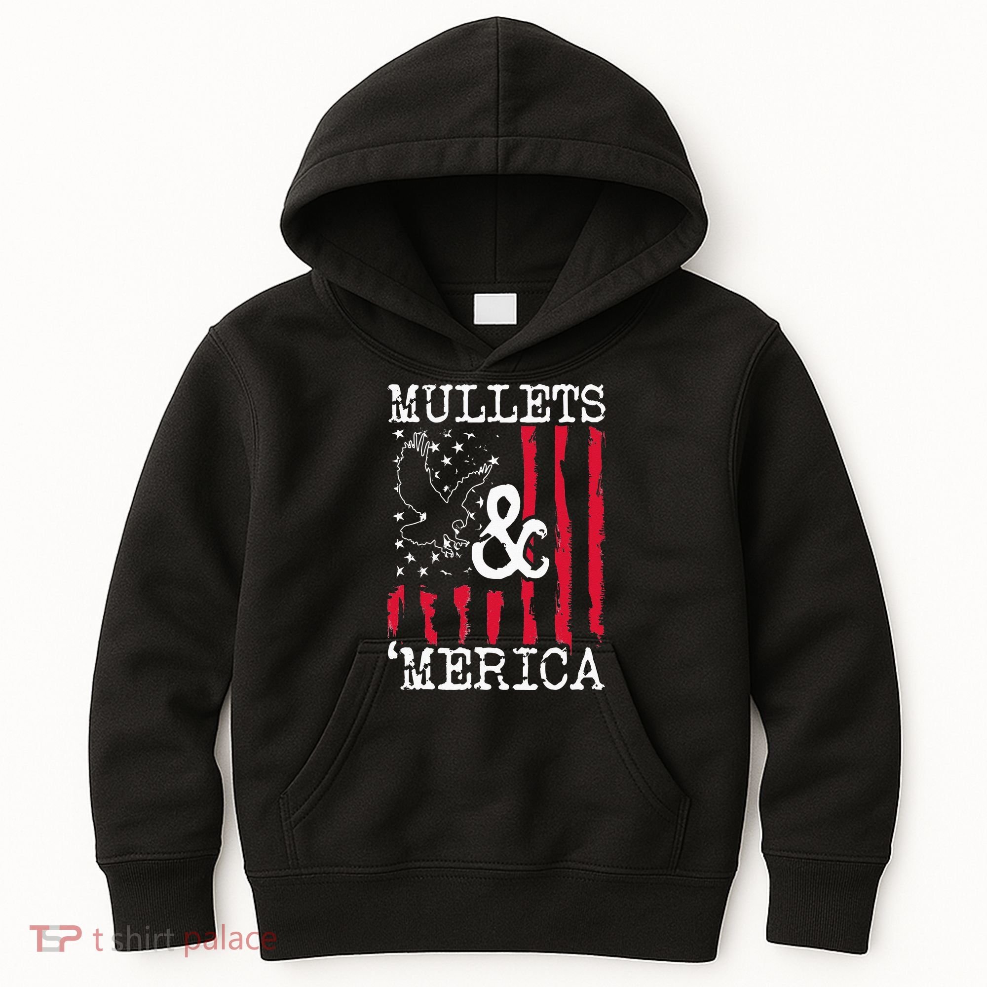 MULLET MULLETS AND MERICA MEN GIFT Kids Hoodie