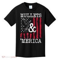 MULLET MULLETS AND MERICA MEN GIFT Kids T-Shirt thumb 0