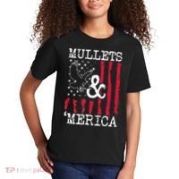 MULLET MULLETS AND MERICA MEN GIFT Kids T-Shirt thumb 2