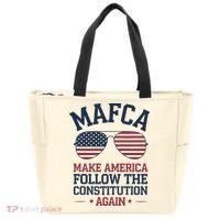 Mafca Make America Follow The Constitution Again Tote Bag thumb 0
