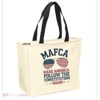 Mafca Make America Follow The Constitution Again Tote Bag thumb 2