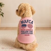 Mafca Make America Follow The Constitution Again Doggie Tank thumb 2