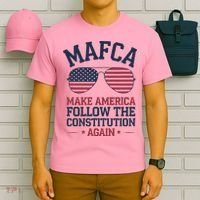 Mafca Make America Follow The Constitution Again T-Shirt thumb 6