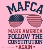 Mafca Make America Follow The Constitution Again Mousepad thumb 1