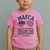 Mafca Make America Follow The Constitution Again Toddler T-Shirt thumb 2