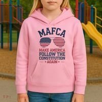 Mafca Make America Follow The Constitution Again Kids Hoodie thumb 3