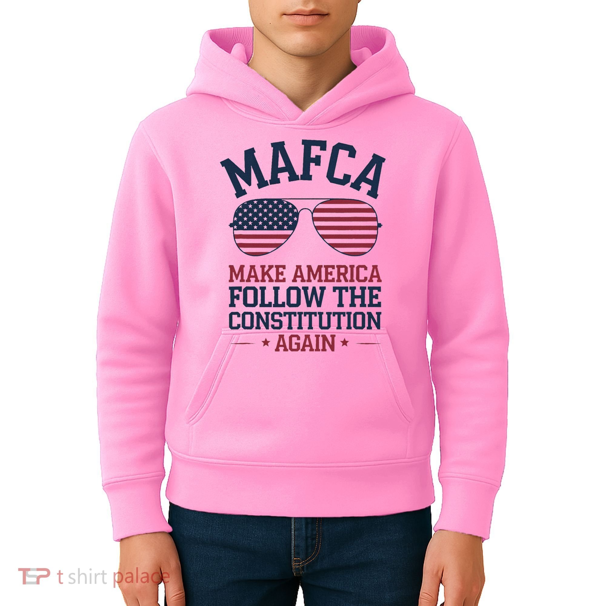 Mafca Make America Follow The Constitution Again Kids Hoodie