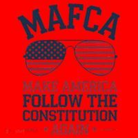 Mafca Make America Follow The Constitution Again Santa Hat thumb 1