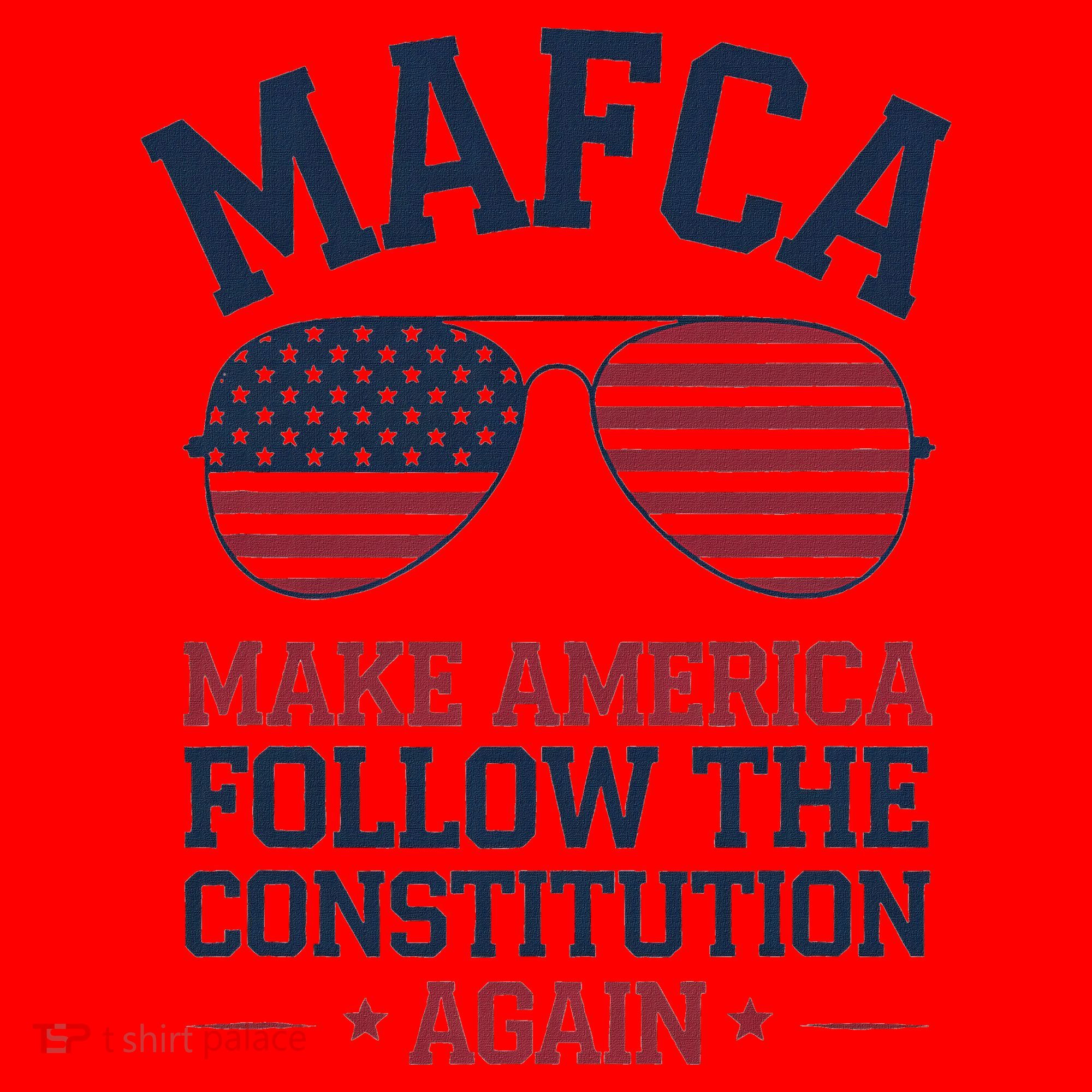 Mafca Make America Follow The Constitution Again Santa Hat