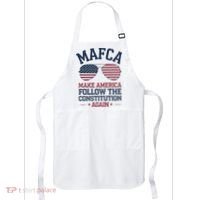 Mafca Make America Follow The Constitution Again Apron thumb 0