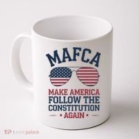 Mafca Make America Follow The Constitution Again Coffee Mug thumb 0