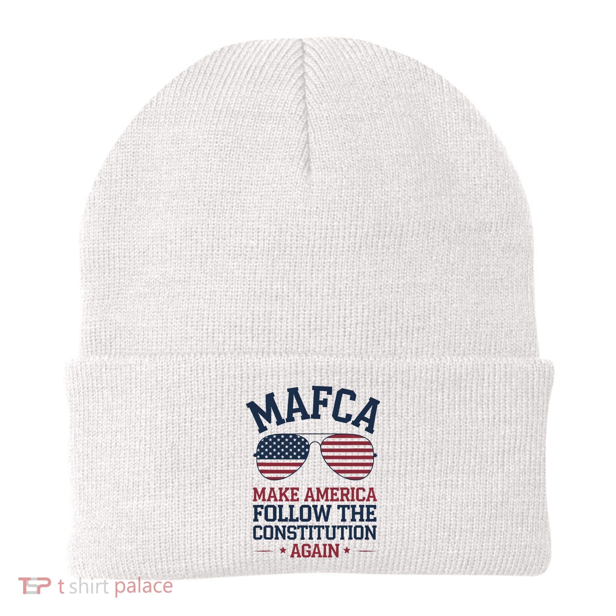 Mafca Make America Follow The Constitution Again Beanie