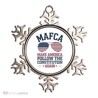 Mafca Make America Follow The Constitution Again Ornament