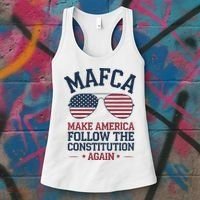 Mafca Make America Follow The Constitution Again Women's Tank Top thumb 3