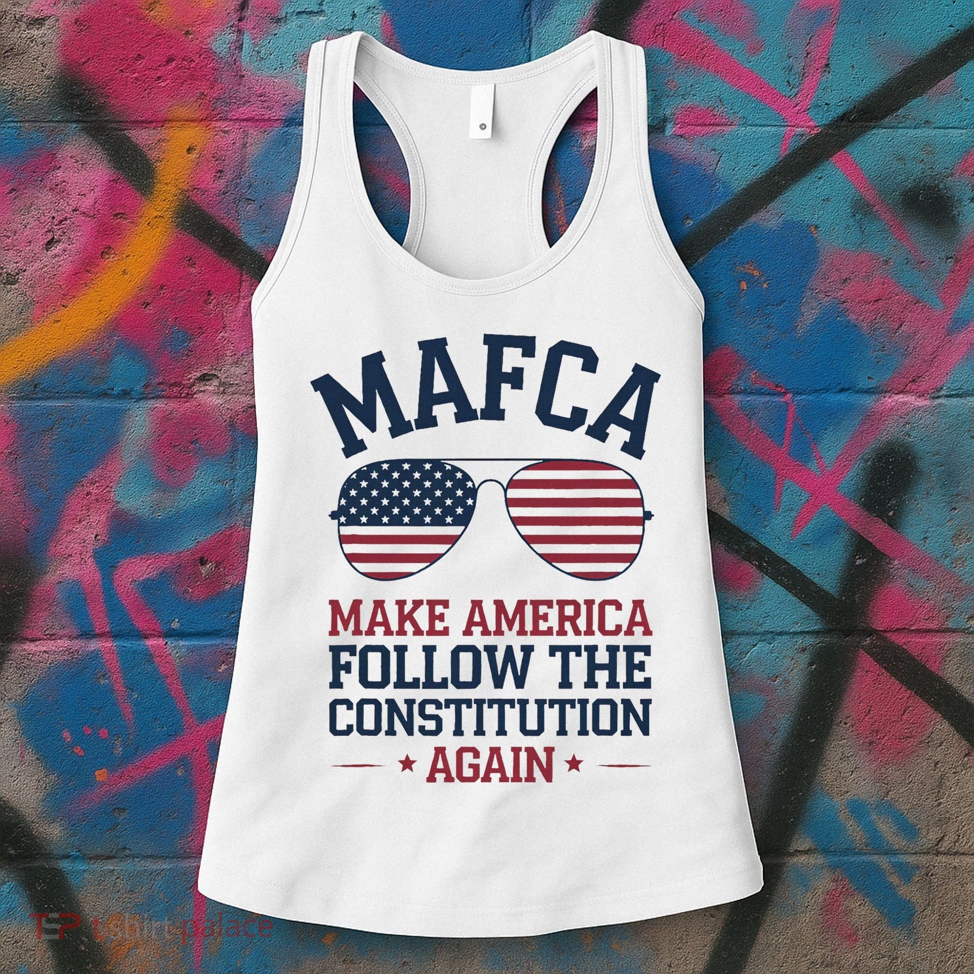 Mafca Make America Follow The Constitution Again Women's Tank Top