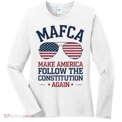 Mafca Make America Follow The Constitution Again Women's Long Sleeve Shirt